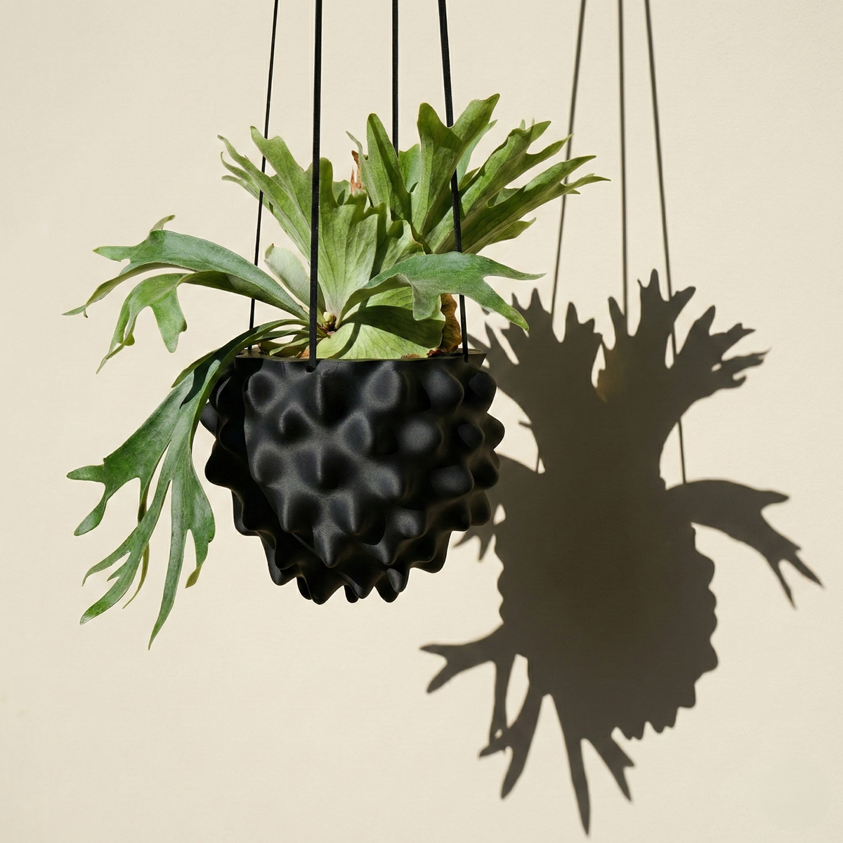 Creature Orb Hanging Planter with Drainage