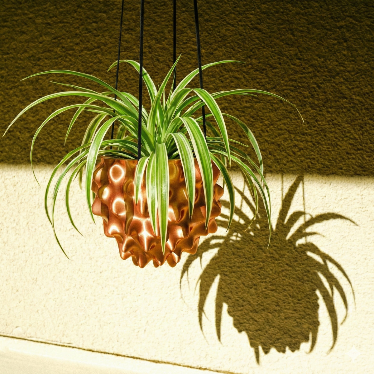 Creature Orb Hanging Planter with Drainage