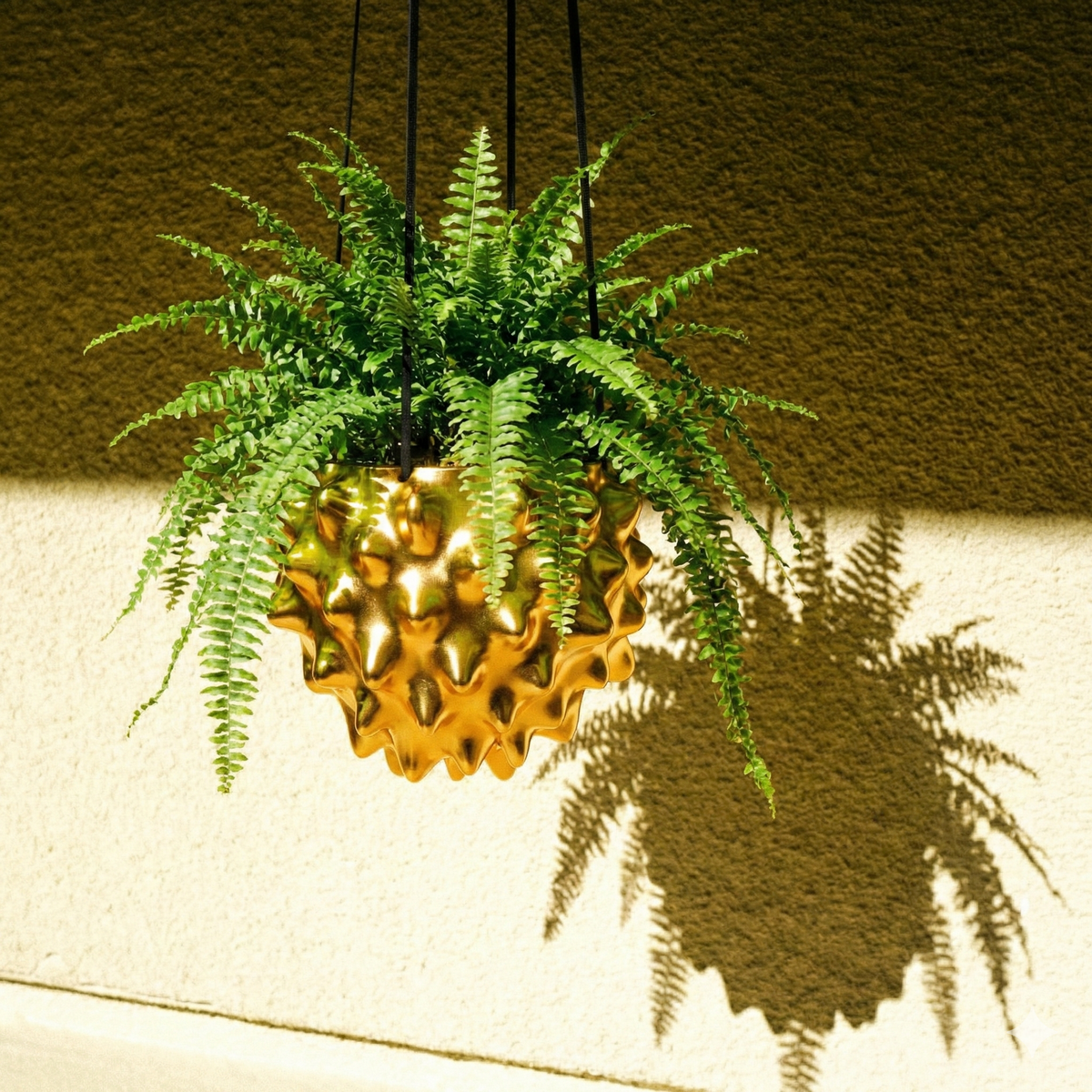 Creature Orb Hanging Planter with Drainage