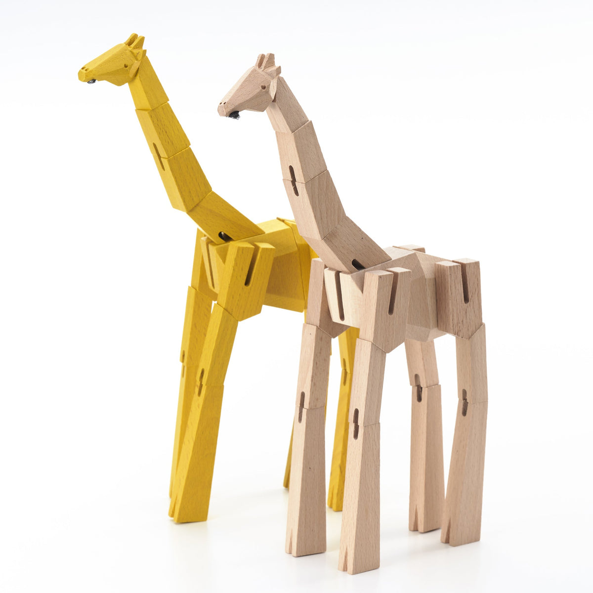 Morphits® Wooden Giraffe Interactive Art Piece