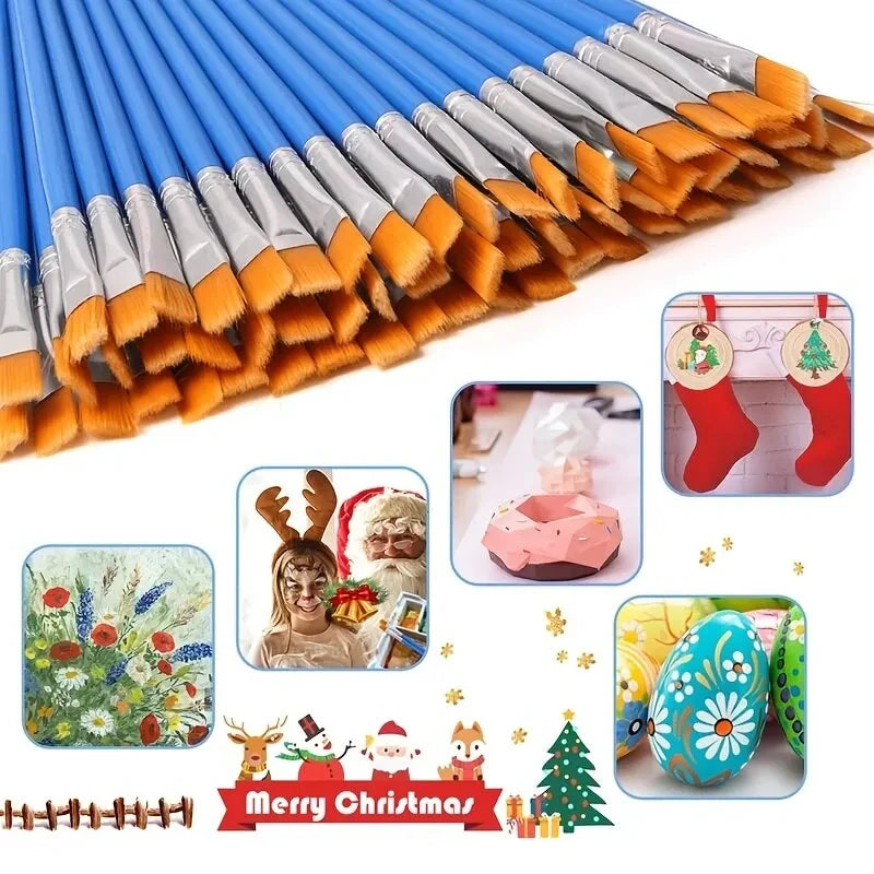 20pcs Painting Brushes Set for Arts & Crafts | Multifunctional Kit
