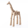 Morphits® Wooden Giraffe Interactive Art Piece