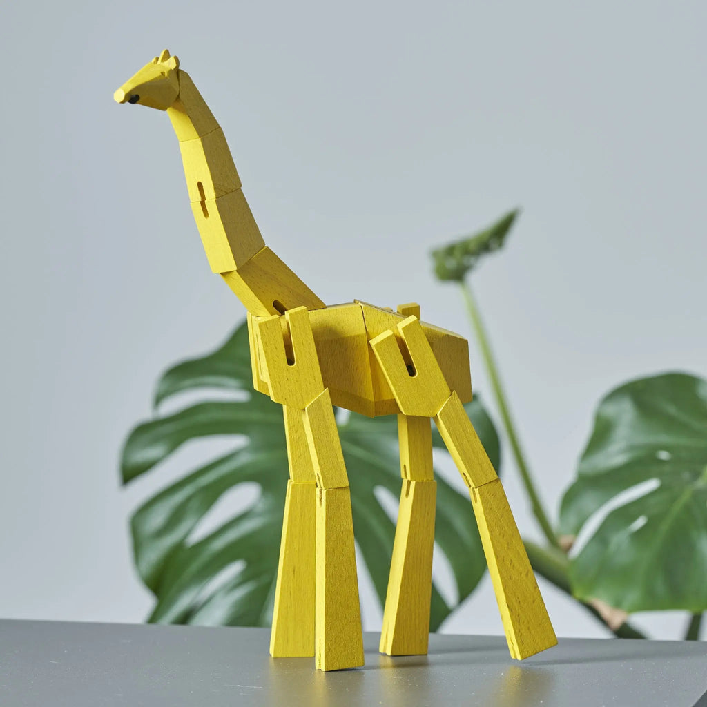 Morphits® Wooden Giraffe Interactive Art Piece